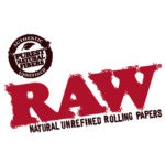 RAW - Natural Unrefined Rolling papers Logo | Online Dispensary Canada Shop