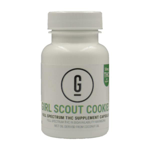GRASS – THC Capsules – Girl Scout Cookies – 50mg | Online Dispensary Canada Shop