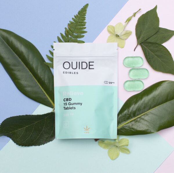 Ouide Edibles – Relieve – CBD gummies 300mg | Online Dispensary Canada Shop