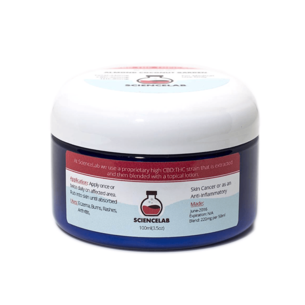 Sciencelab – 1:1 Topical – Almond Coconut Garden – 290mg | Online Dispensary Canada Shop