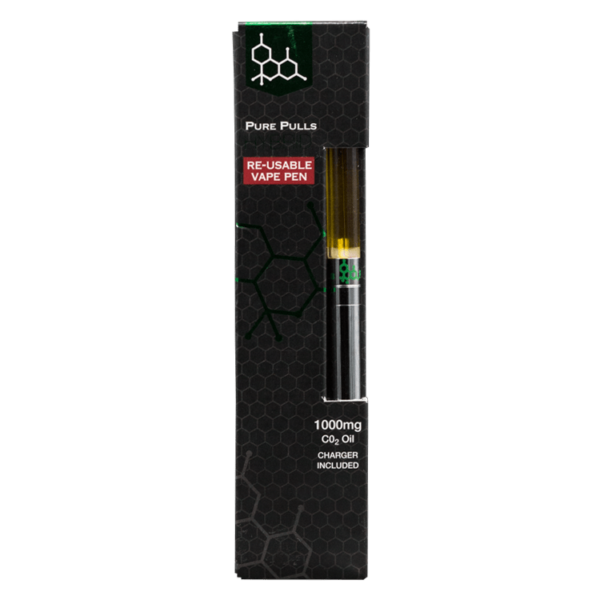 Pure Pulls – CO2 Oil Reusable Vape Pen – Sativa 1ml | Online Dispensary Canada Shop