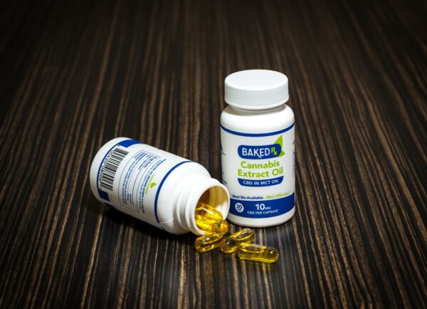 Baked Edibles – CBD Extract In MCT Oil Capsules 10mg or 20mg | Online Dispensary Canada Shop