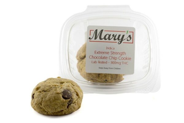 Mary’s Medibles – Extreme Strength Chocolate Chip Cookie – 300mg THC (Indica) | Online Dispensary Canada Shop