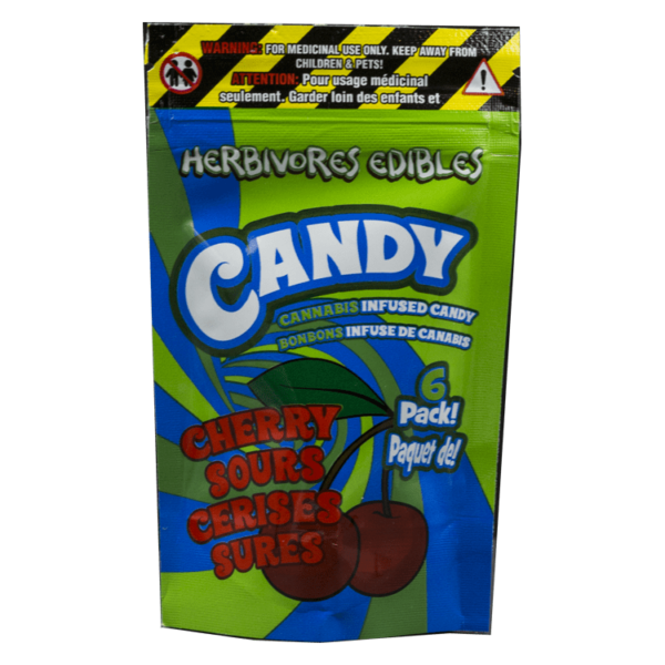 Herbivores Edibles – Cherry Sours Gummies | Online Dispensary Canada Shop
