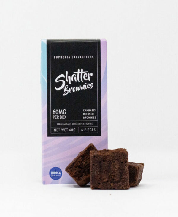 Euphoria Extractions – Shatter Brownies (Indica) | Online Dispensary Canada Shop