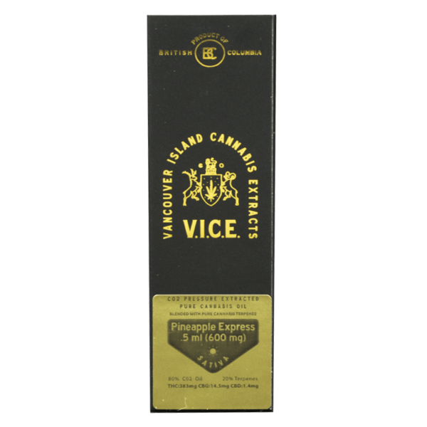 Vice – CO2 Oil Refill Cartridges – Pineapple Express 0.5ml | Online Dispensary Canada Shop
