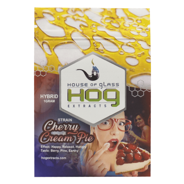 House Of Glass – Shatter – Cherry Cream Pie 1g | Online Dispensary Canada Shop