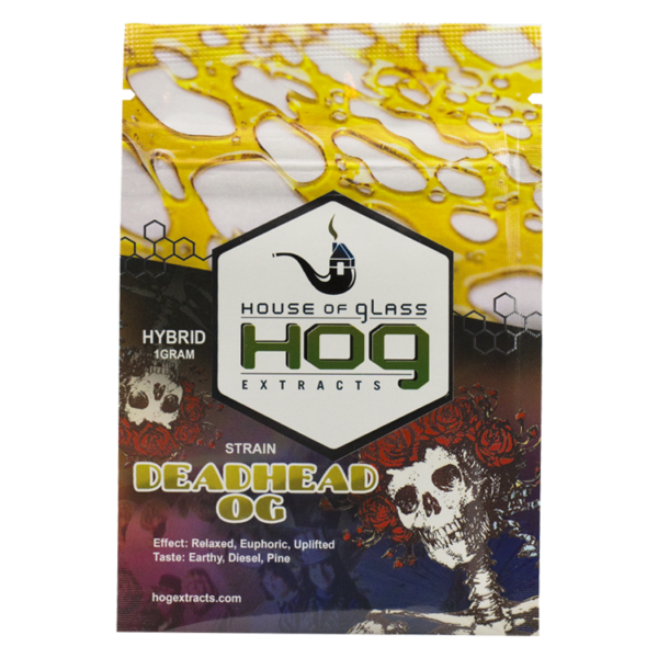 House Of Glass – Shatter – Deadhead OG 1g | Online Dispensary Canada Shop
