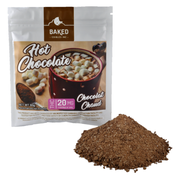 Baked Edibles – Hot Chocolate 20mg THC | Online Dispensary Canada Shop