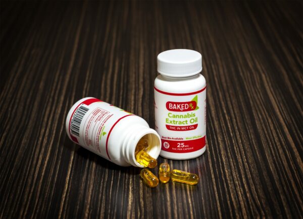 Baked Edibles – THC Extract Capsules 25mg | Online Dispensary Canada Shop
