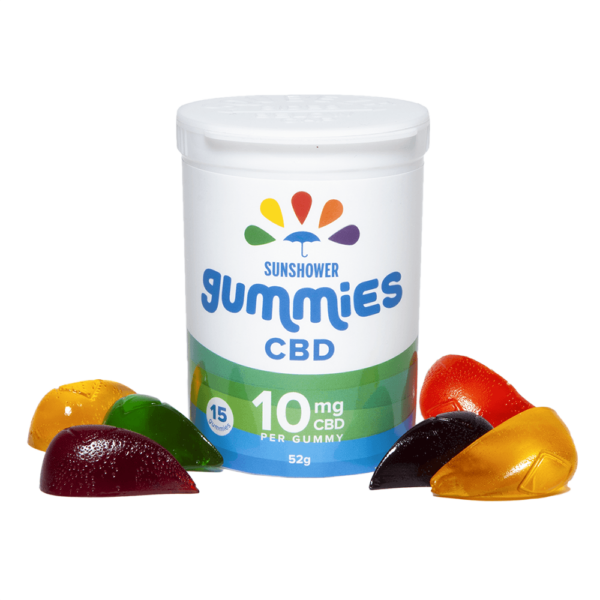 Baked Edibles – Sunshower Gummies CBD – 10mg | Online Dispensary Canada Shop