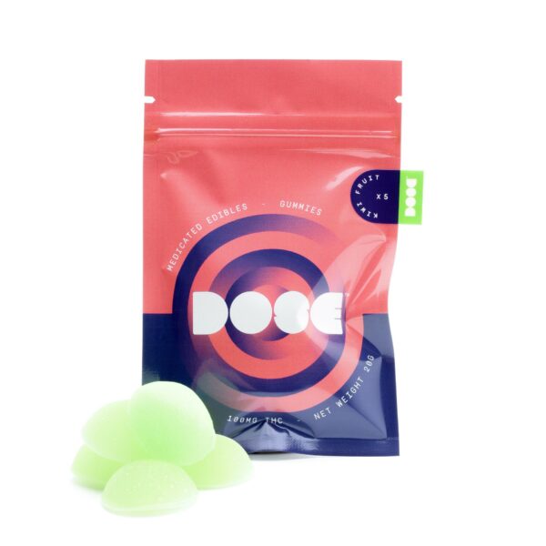 Dose Edibles Gummies – Kiwi Fruit | Online Dispensary Canada Shop