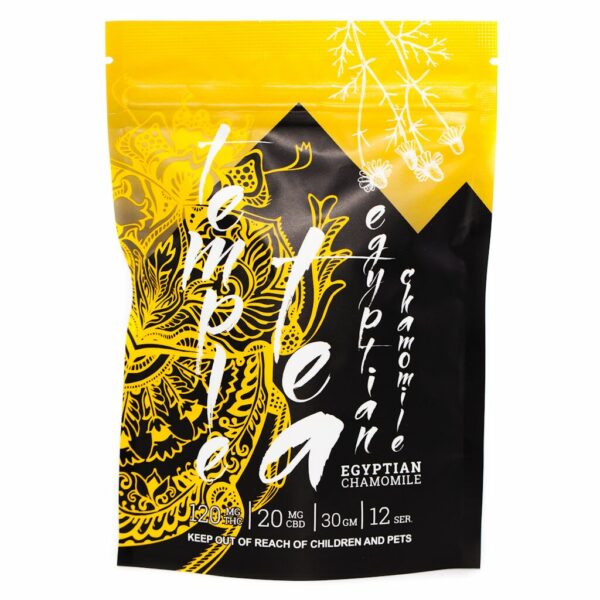 Temple Tea – Egyptian Chamomile – 120mg THC | Online Dispensary Canada Shop