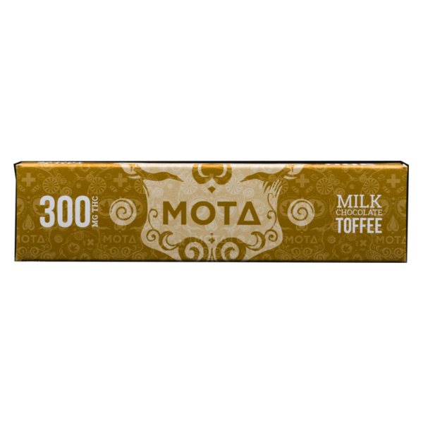 MOTA Edibles – Milk Chocolate Toffee Bar – 300mg THC | Online Dispensary Canada Shop