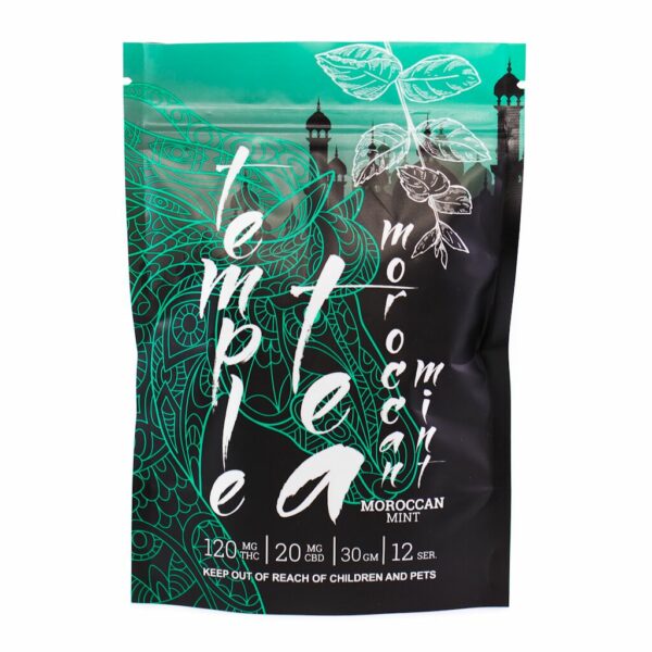 Temple Tea – Moroccan Mint – 120mg THC | Online Dispensary Canada Shop