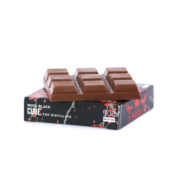 MOTA Edibles – Black Chocolate Cherry Cube – 900mg THC | Online Dispensary Canada Shop