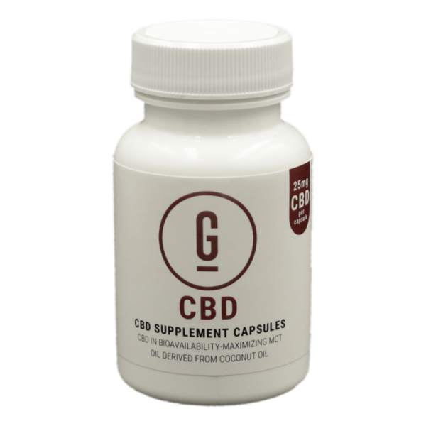 CBD Capsules – 25mg | Online Dispensary Canada Shop