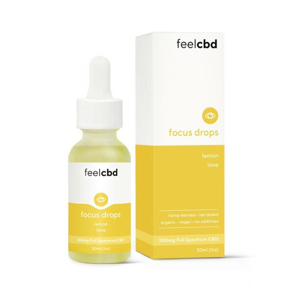 FeelCBD – Focus Drops – CBD Tincture 300mg | Online Dispensary Canada Shop