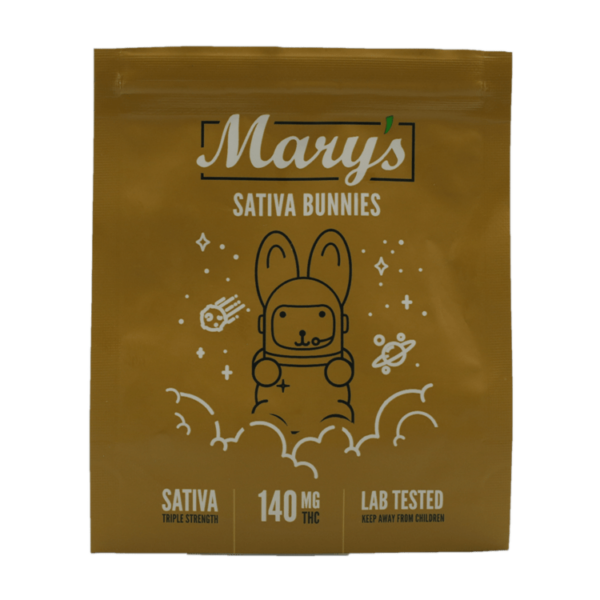 Mary’s Medibles – Sativa Bunnies – Extra Strength – 55mg | Online Dispensary Canada Shop