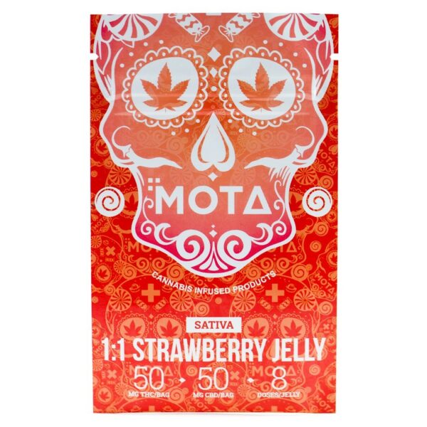 Mota – White Cube CBD – Strawberries & Cream – 180mg CBD | Online Dispensary Canada Shop