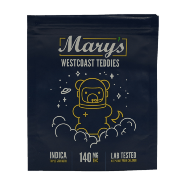 Mary’s Medibles – Westcoast Teddies – Triple Strength – 140mg | Online Dispensary Canada Shop