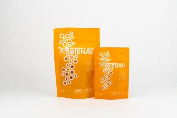 Kootenay Labs – 1:1 Gummies – Tangerine – 1000mg | Online Dispensary Canada Shop