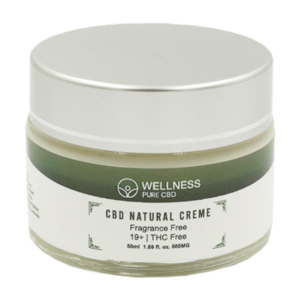 Wellness Pure CBD – Natural Creme – 500mg | Online Dispensary Canada Shop