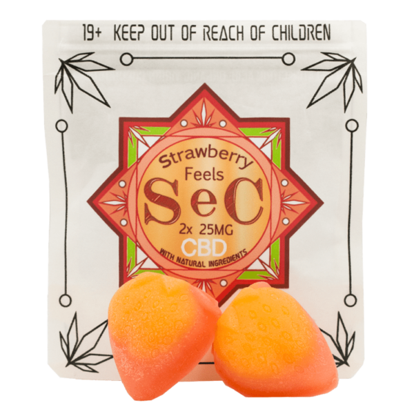 SEC – Strawberry Feels CBD – 50mg | Online Dispensary Canada Shop