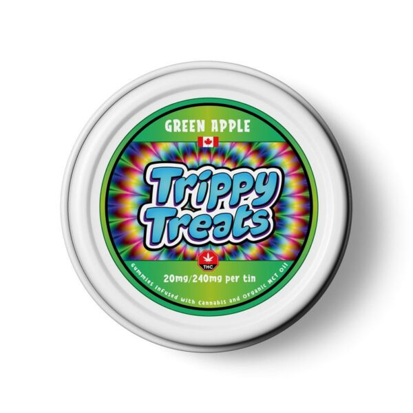 Trippy Treats – Hawaiian Fruit Punch Gummies – 400mg THC | Online Dispensary Canada Shop