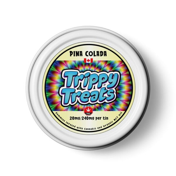 Trippy Treats – Hawaiian Fruit Punch Gummies – 400mg THC | Online Dispensary Canada Shop
