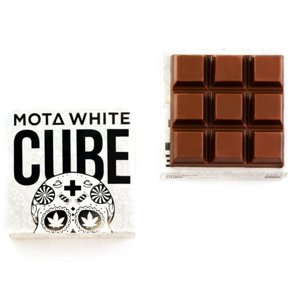 MOTA White Cube – 180mg CBD Milk Chocolate Cube | Online Dispensary Canada Shop