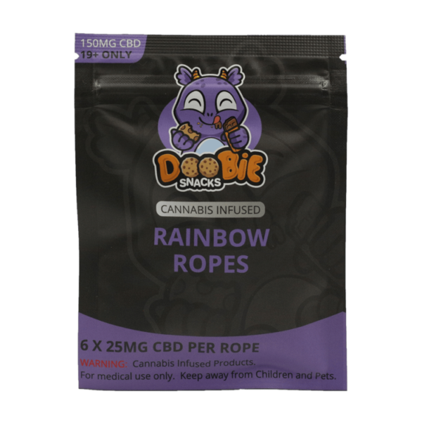Doobie Snacks – CBD Sour Gummy Bears – 150mg CBD | Online Dispensary Canada Shop