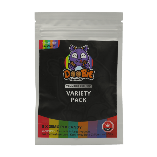 Doobie Snacks – CBD Sour Gummy Bears – 150mg CBD | Online Dispensary Canada Shop