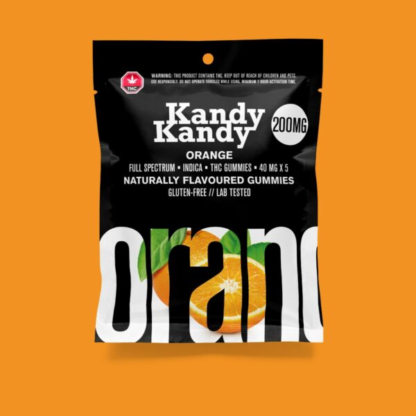 Kandy Kandy – Orange Gummies | Online Dispensary Canada Shop