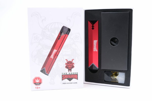 The Green Samurai – LED Vape Kit – 1ml THC | Online Dispensary Canada Shop