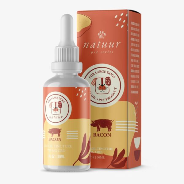Natuur – Pet Series – CBD Oil For Small Dogs – Bacon Flavour – 125mg | Online Dispensary Canada Shop