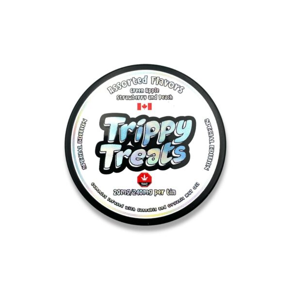 Trippy Treats – Assorted Flavour Gummies – 400mg THC | Online Dispensary Canada Shop