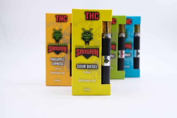 Green Samurai – Disposable Vapes – Sativa – 1ml | Online Dispensary Canada Shop