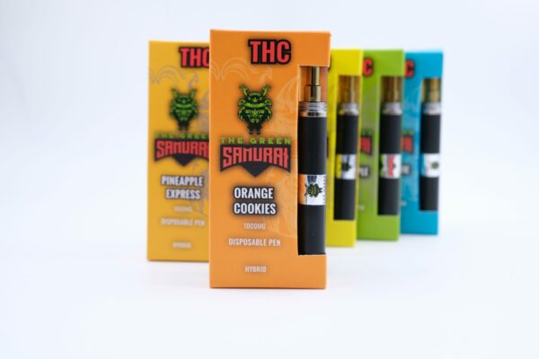 Green Samurai – Disposable Vapes – Sativa – 1ml | Online Dispensary Canada Shop