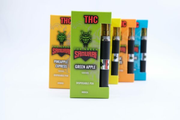 Green Samurai – Disposable Vapes – Sativa – 1ml | Online Dispensary Canada Shop