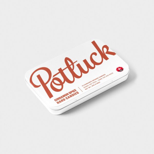 Potluck – Hard Candy – Cinnamon Spice – 300mg THC | Online Dispensary Canada Shop
