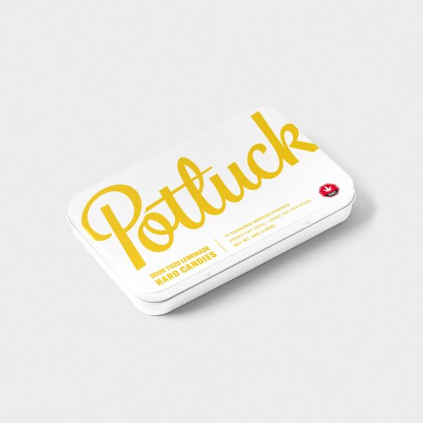 Potluck – Hard Candy – Sour Yuzu Lemonade – 300mg THC | Online Dispensary Canada Shop
