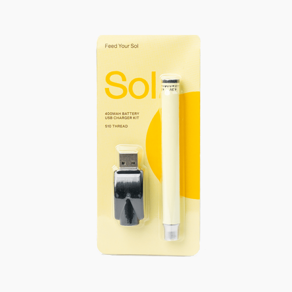 Sol – 400 mAh Vape Battery (510 thread) | Online Dispensary Canada Shop