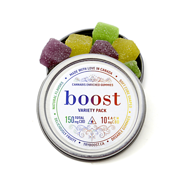 Boost – CBD Variety Pack Gummies – 150mg | Online Dispensary Canada Shop