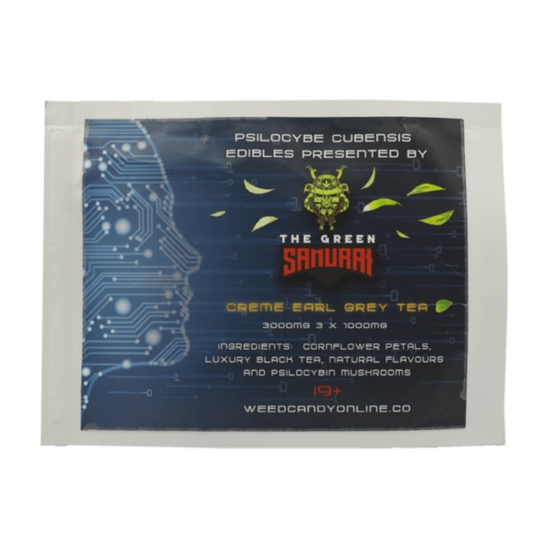 The Green Samurai – Creme Earl Grey Tea – 3000mg | Online Dispensary Canada Shop
