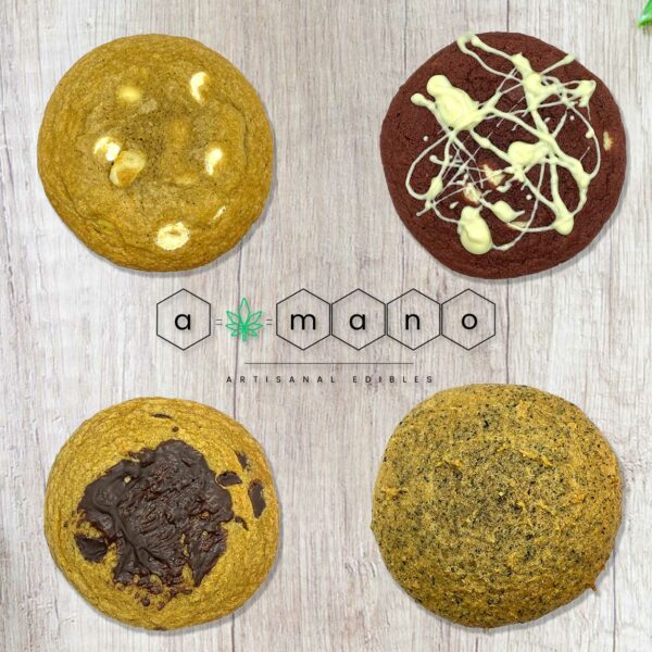 Amano Edibles – Cookies – 200mg | Online Dispensary Canada Shop