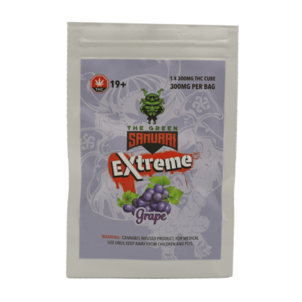 Green Samurai Extreme – Grape Gummy – 300mg THC | Online Dispensary Canada Shop