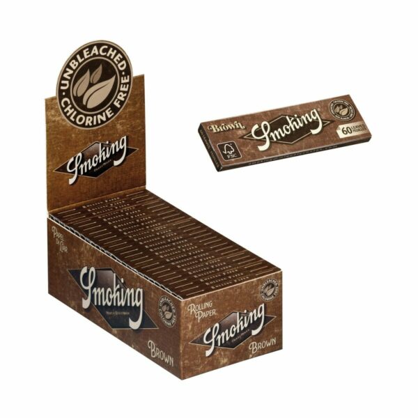 Smoking – Brown Rolling Paper – Single Wide Unbleached | Online Dispensary Canada Shop