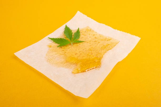 marijuana resin concentrate, yellow amber color cannabis wax | Online Dispensary Canada Shop